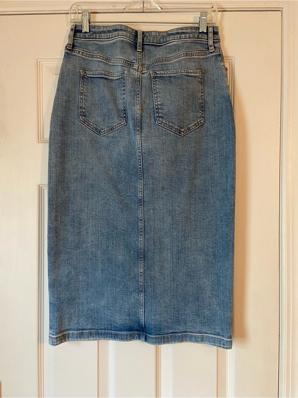 Venus Women's Denim/Jean Skirt with Front Slit